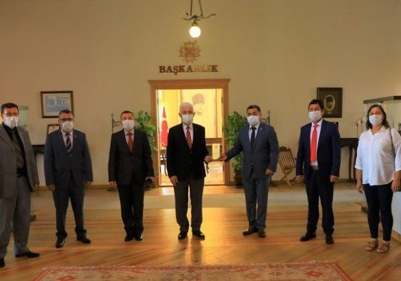 Başkan Gürün’e Pandemi Teşekkürü Ziyareti