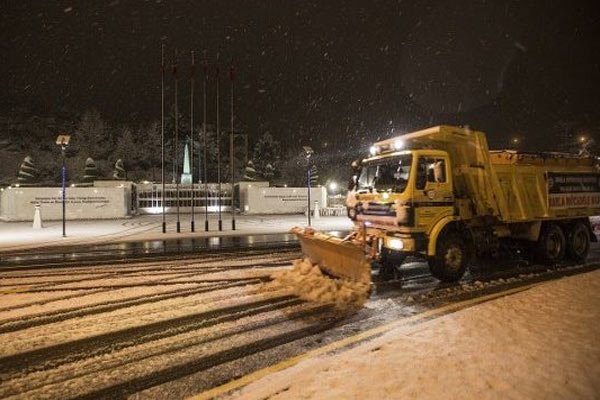 Muğla Büyükşehir Karla Mücadele için Hazır