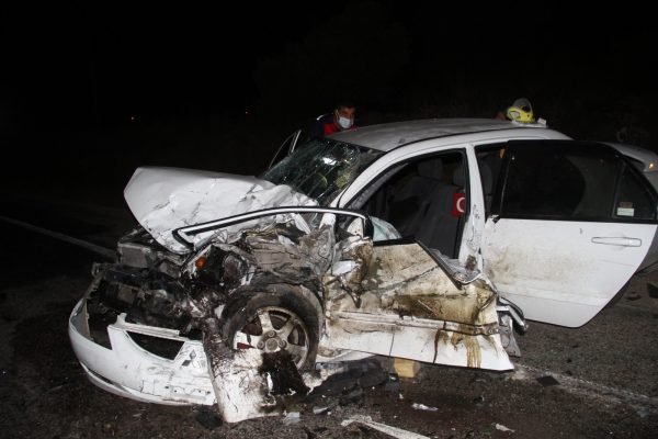 SEYDİKEMERDE FECİ KAZA 1 ÖLÜ