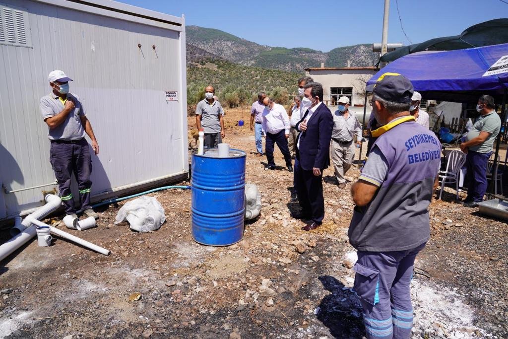 VALİ ORHAN TAVLI, SEYDİKEMER’DE İNCELEMELERDE BULUNDU