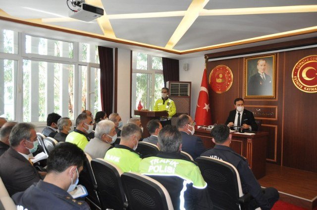 Fethiye’de 5 İlçenin Trafik Sorunu Görüşüldü