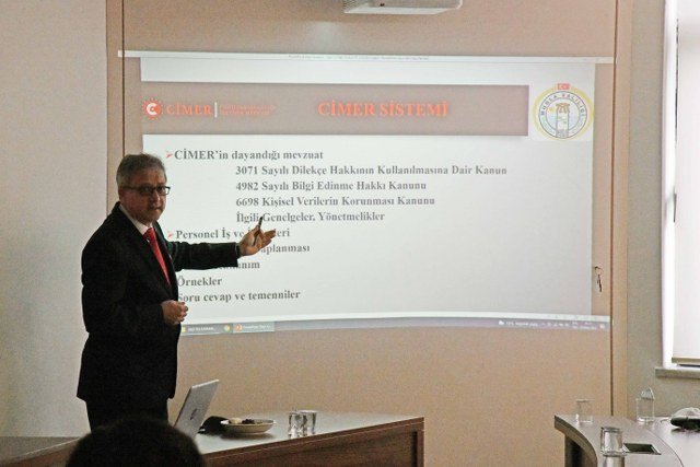 CİMER İl Koordinatörü Arık Tarafından Fethiye’de Eğitim Verildi