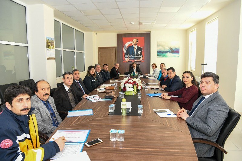 Menteşe’de Afet Koordinasyon ve Değerlendirme Toplantısı yapıldı