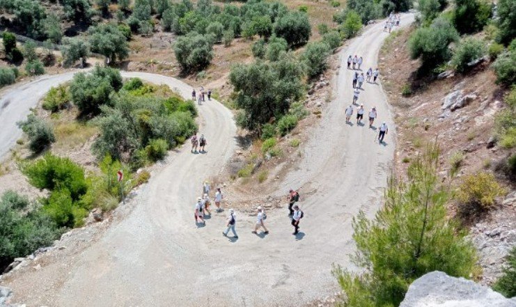 Göcek Pırnaz Yayla Yürüyüşü Başladı