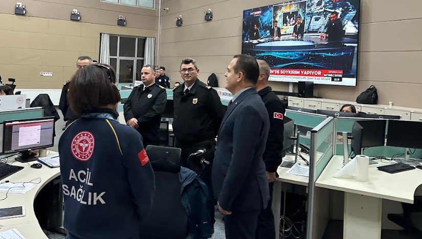 Vali Akbıyık’tan Yılbaşı Gecesi Denetim ve Ziyaretleri