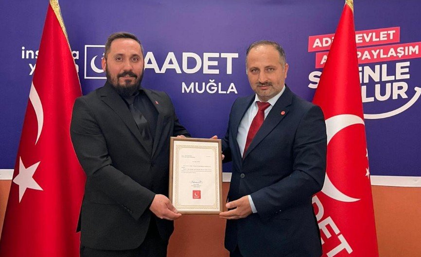 Saadet Partisi Menteşe İlçe Başkanlığında Fuat Çetin Dönemi